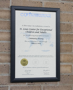 CARF certificate