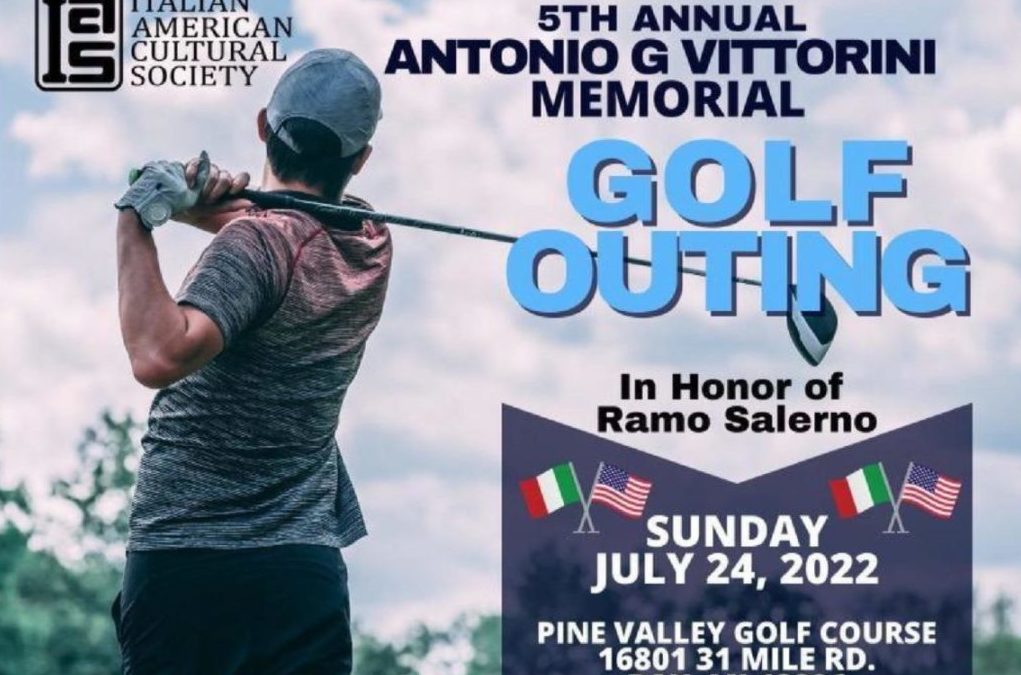 5th Annual Antonio G Vittorini Memorial Golf Outing