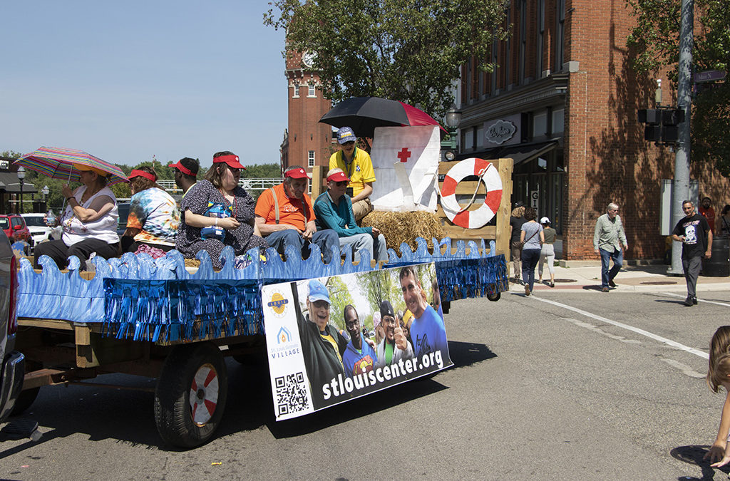 St. Louis Center Residents March in Parade