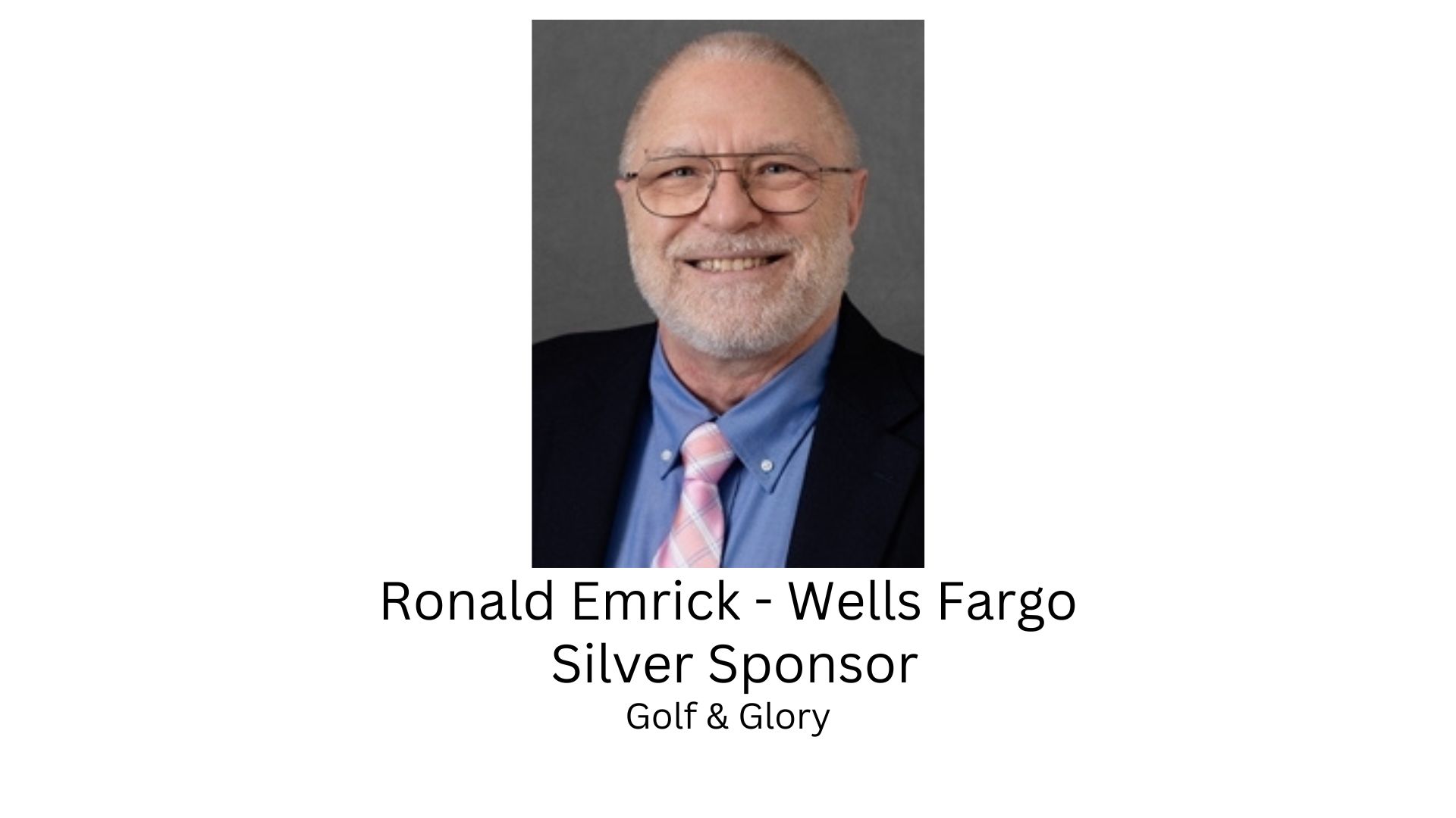 Ron Emrick 2022 Golf and Glory Sponsor