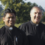 Fr. Satheesh and Fr. Enzo Addari