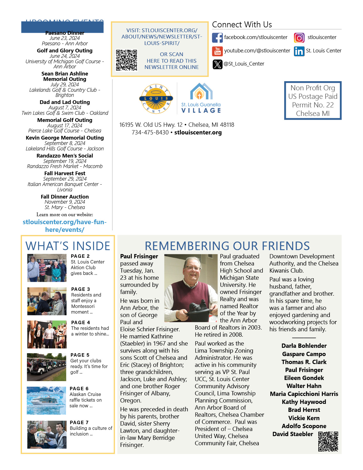 St Louis SPIRIT Newsletter - St. Louis Center